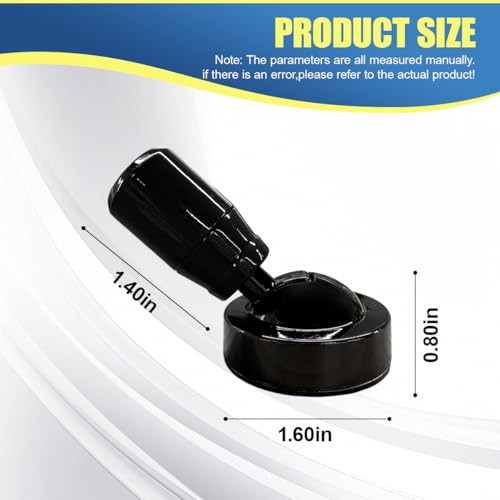 Car Joystick Push Start Button Cover, Cool Metal Automotive Engine One Black