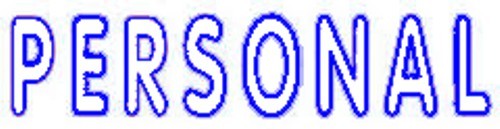 PERSONAL - Trodat Ultimark Stock Message Pre-Inked Stamp
