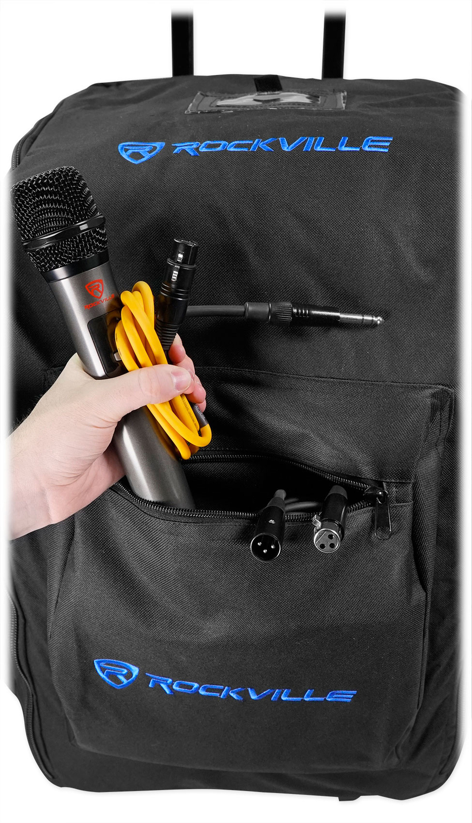 Rockville Rolling Travel Bag For Chauvet Intimidator Beam 140SR Moving Head