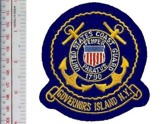 US Coast Guard USCG Governors Island Located in New York Harbor No Tariff
