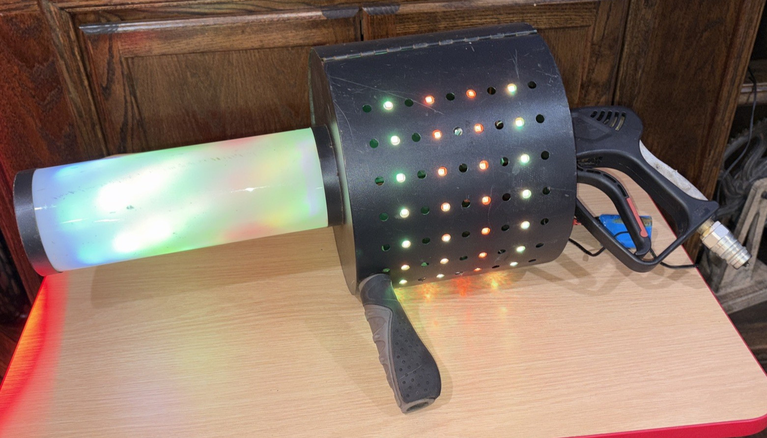 Used Handheld CO2 Cannon with LED Lights CO2 Gun Jet Machine for Club Events