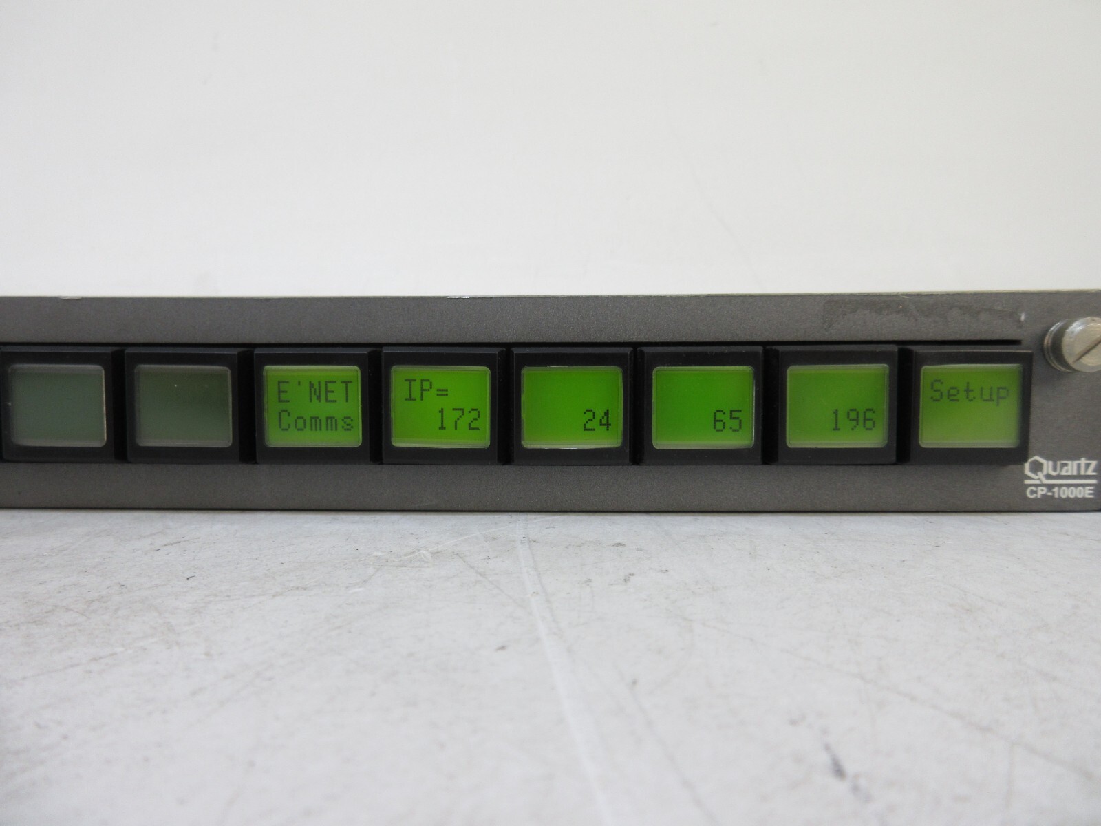 Evertz CP-1000E Intelligent Router Control Panel Routing Switch CP1000E