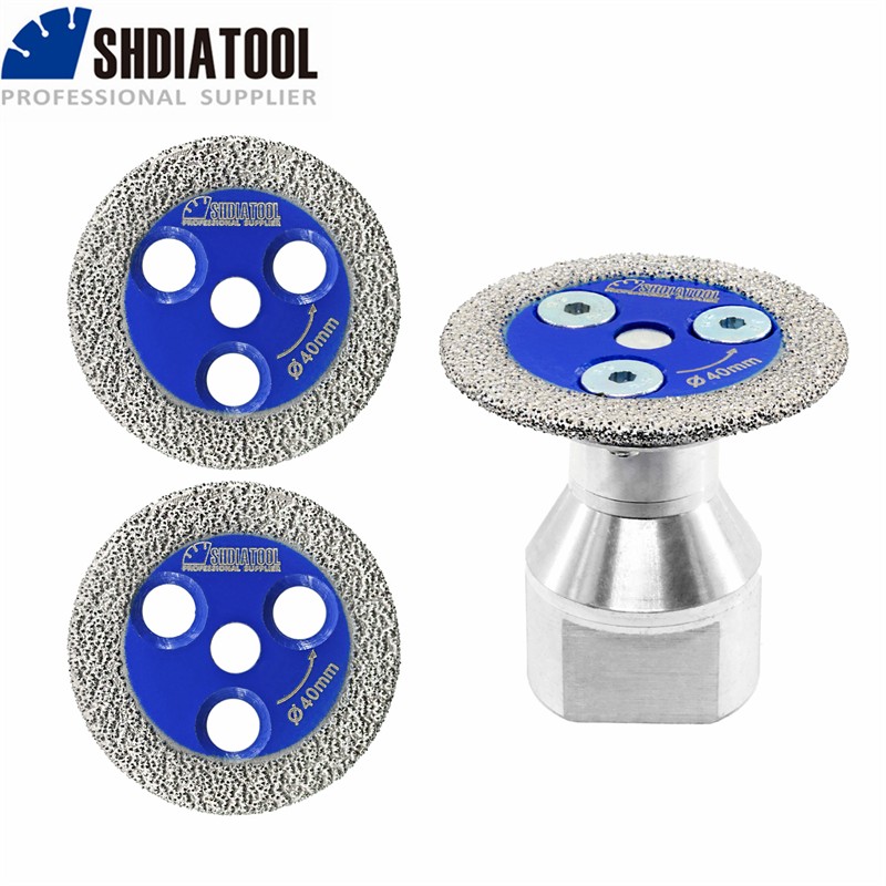 3pcs 5/8 Diamond Cutting Disc 40mm Engraving Saw Blade Carving Marble Granite