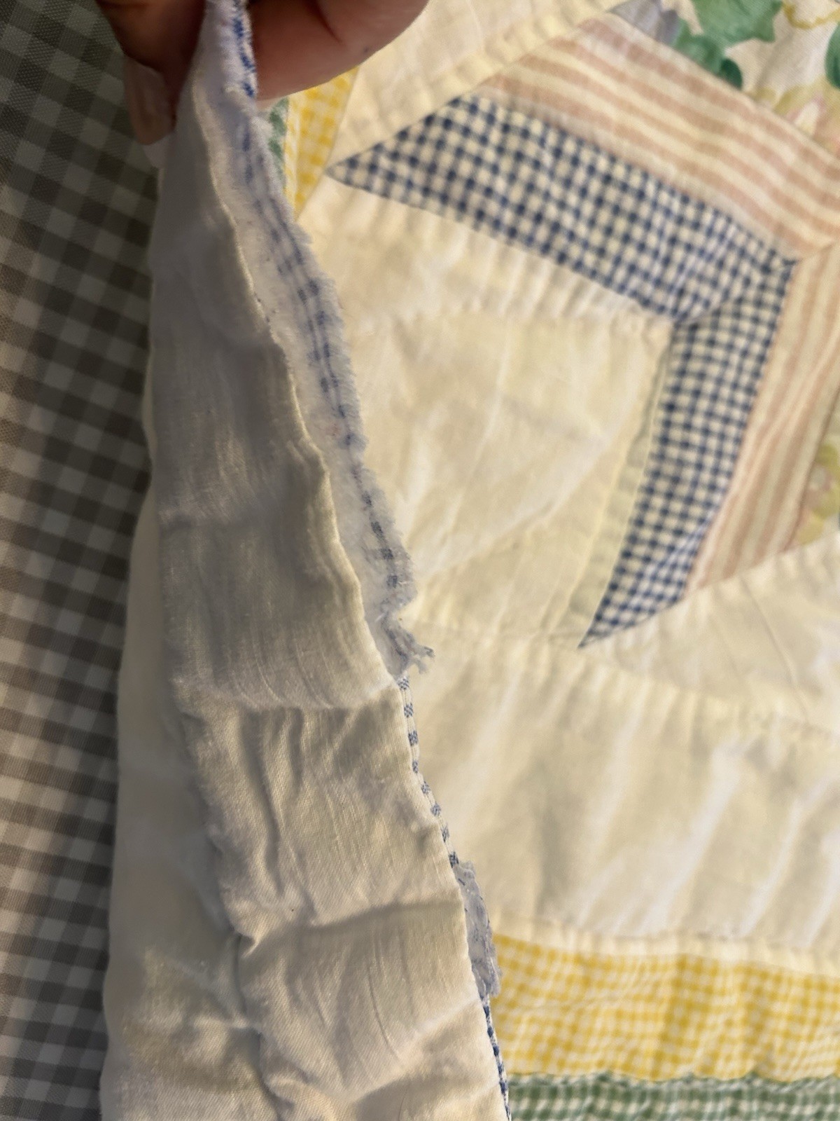 Vintage Quilted Pillow Shams