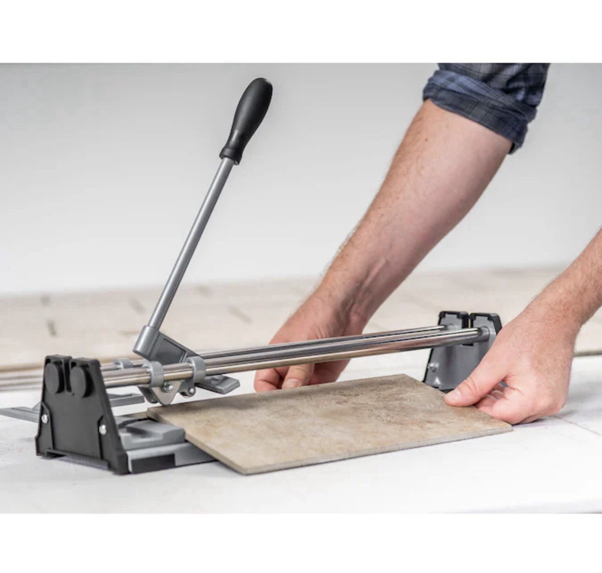 Project Source 20-in. Tile Cutter Kit #67819 for Porcelain and Ceramic Tile