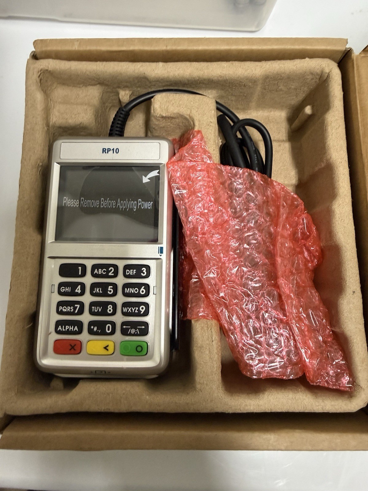 First Data RP10 POS PIN Pad Model xCL-rp-10