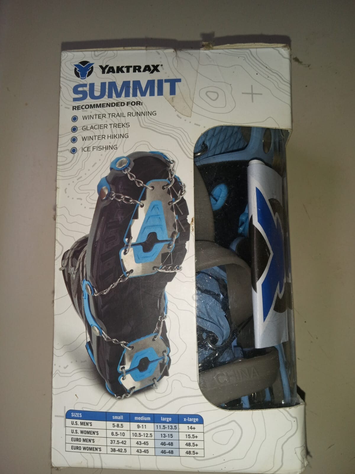 The Yaktrax Summit traction ics & snow cleats are a heavy-duty hiking