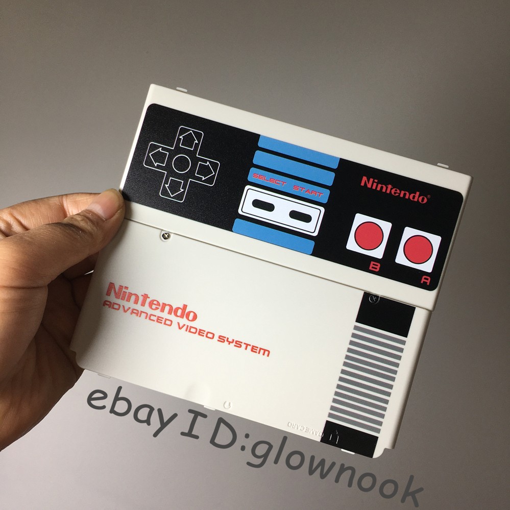 Replacement Shell Retro NES Controller for Nintendo New 3DS console parts cover