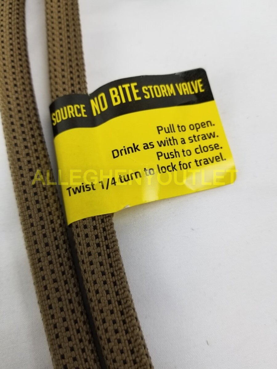 NEW SOURCE USMC HYDRATION SYSTEM REPLACEMENT TUBE HOSE KIT COYOTE QUICK CONNECT