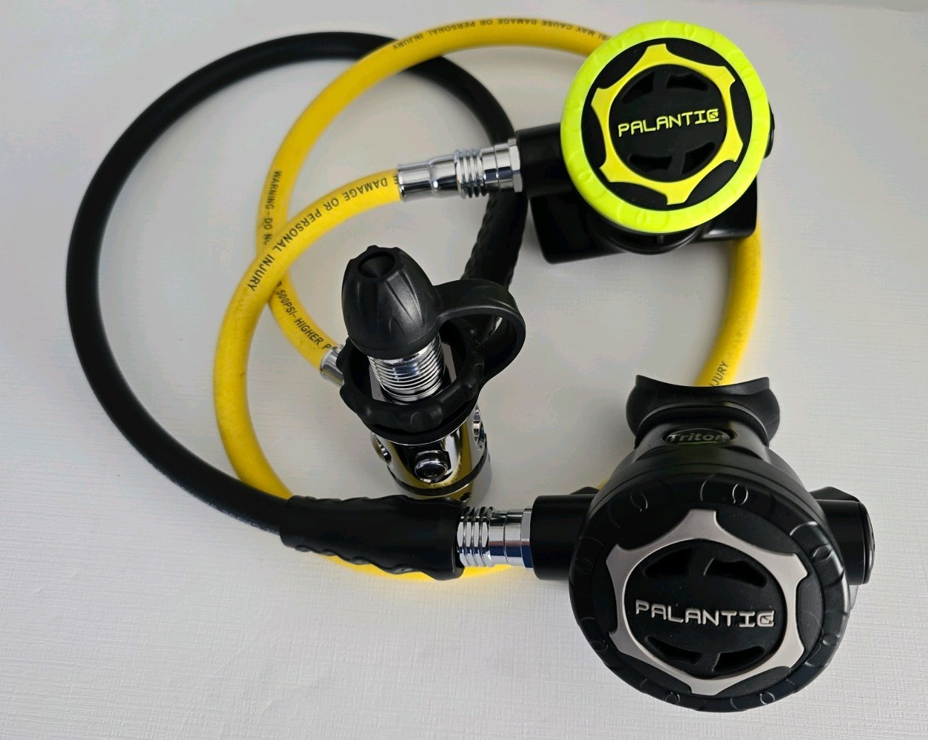 Palantic AS101 DIN Dive Scuba Diving Regulator & Octopus Combo