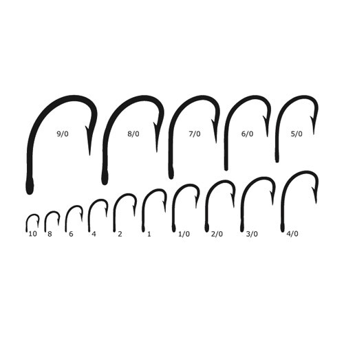 MUSTAD O’SHAUGHNESSY-9174-BRONZE/3XSHORT-1XSTRONG-CHOOSE HOOK SIZE/PACKAGE