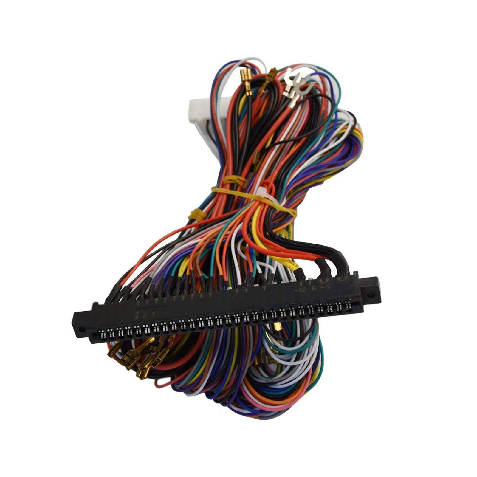 28-Pin Jamma Wiring Loom Arcade Game Video Game Arcade Cabinet Wiring Harness