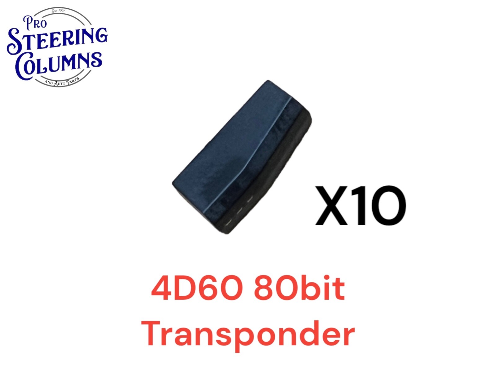 4D60 80 BIT TRANSPONDER CHIP FOR FORD MAZDA LINCOLN ETC