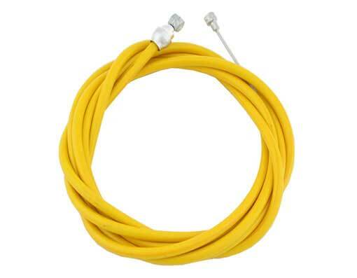 bike Brake Cable 70"/75" Yellow. for bicycle brake part, bike brake cable