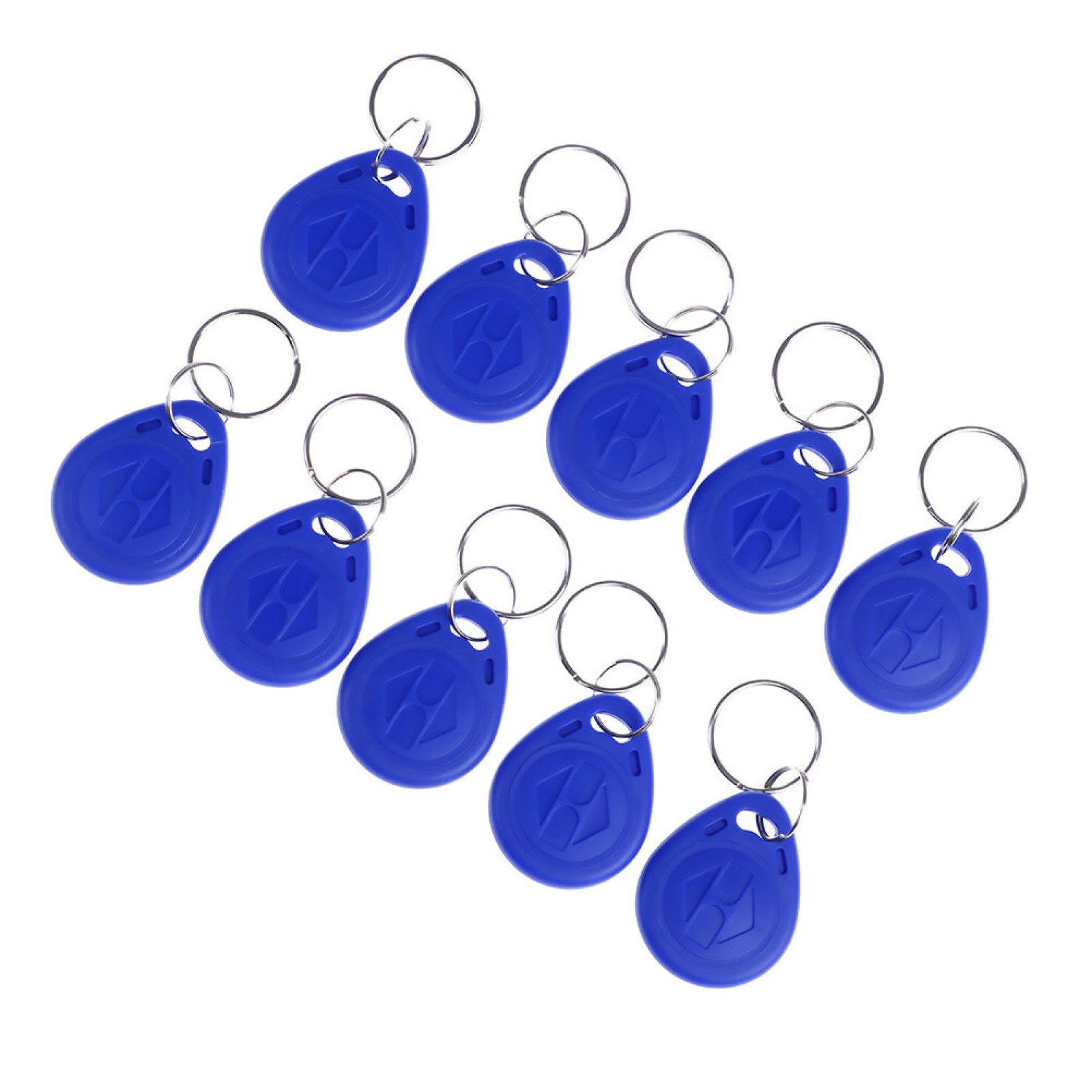 10Pcs New TK4100 keychains 125KHZ RFID proximity id card token tags key fobs j