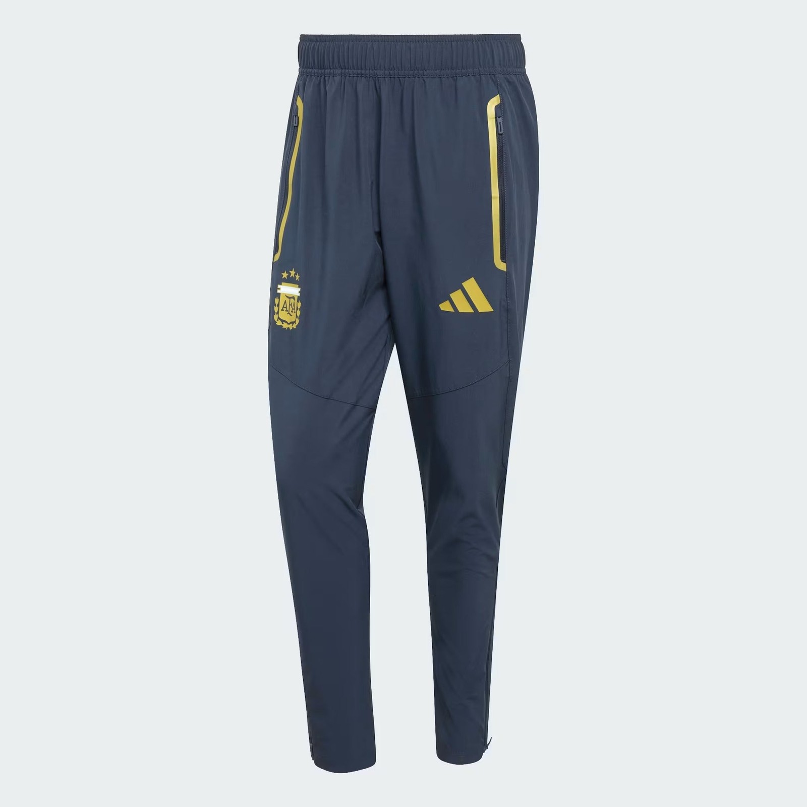 [JZ6314] MENS ADIDAS AFA ARGENTINA TIRO TRAVEL PANTS - NIGHT NAVY