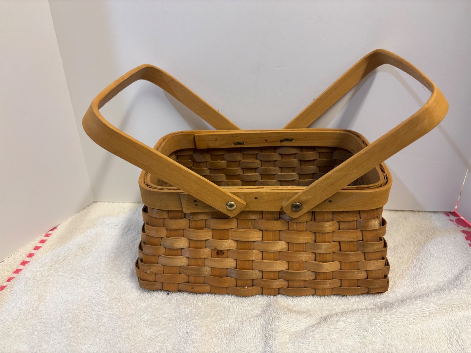 basket with handles medium size