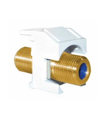 Legrand-On-Q WP3482WH Legrand On-Q Recessed SelfTerminating FConnector White