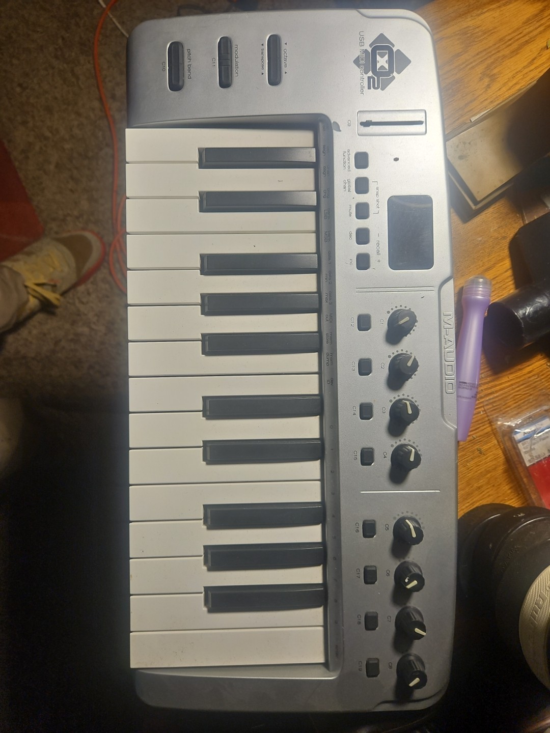 M-Audio O2 Mobile USB MIDI Controller Keyboard