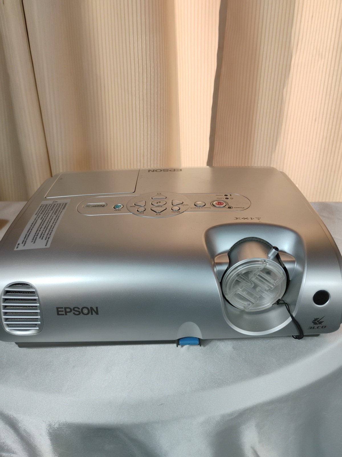 LCD Projector Epson EMP-S3 with Soft Case, Remote & All Wires Tested