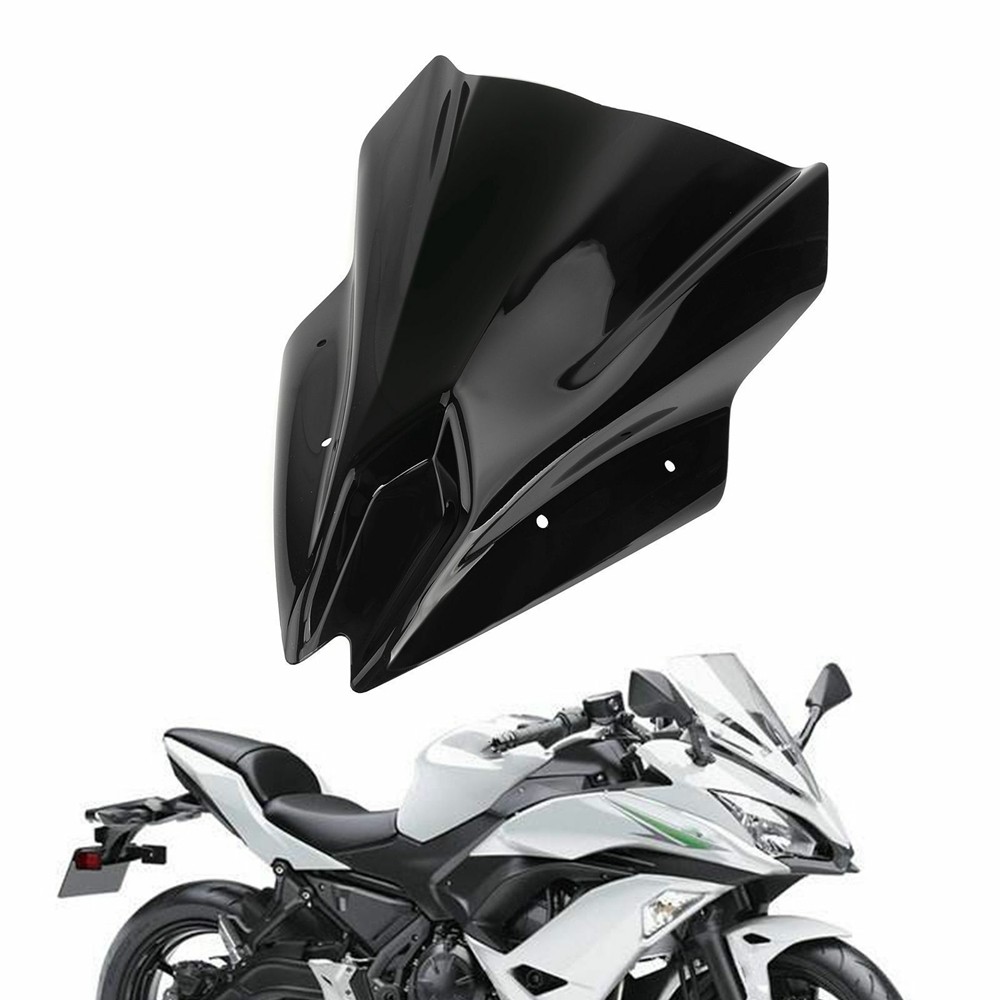 Windscreen Windshield ABS Plastic Durable Fits For Kawasaki Ninja 650 2017-19