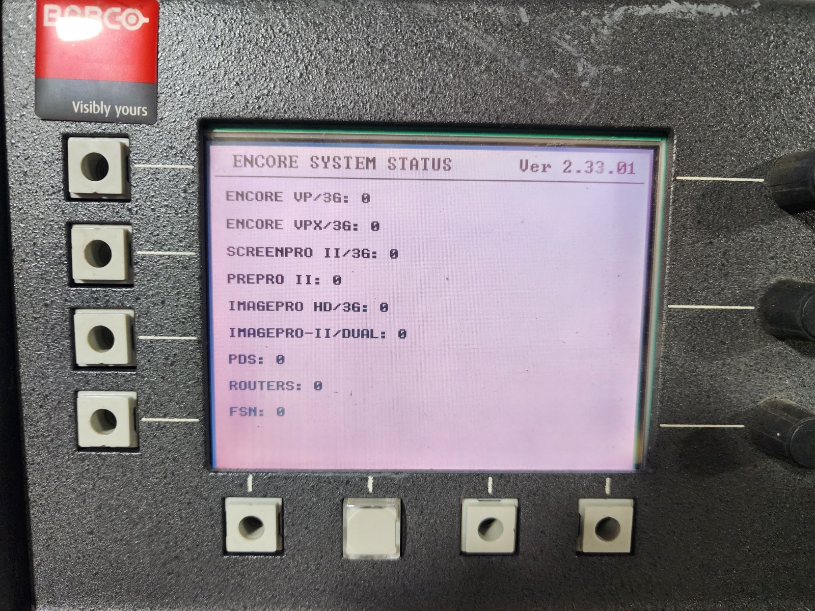 Barco Folsom Encore SC Video Switch Controller