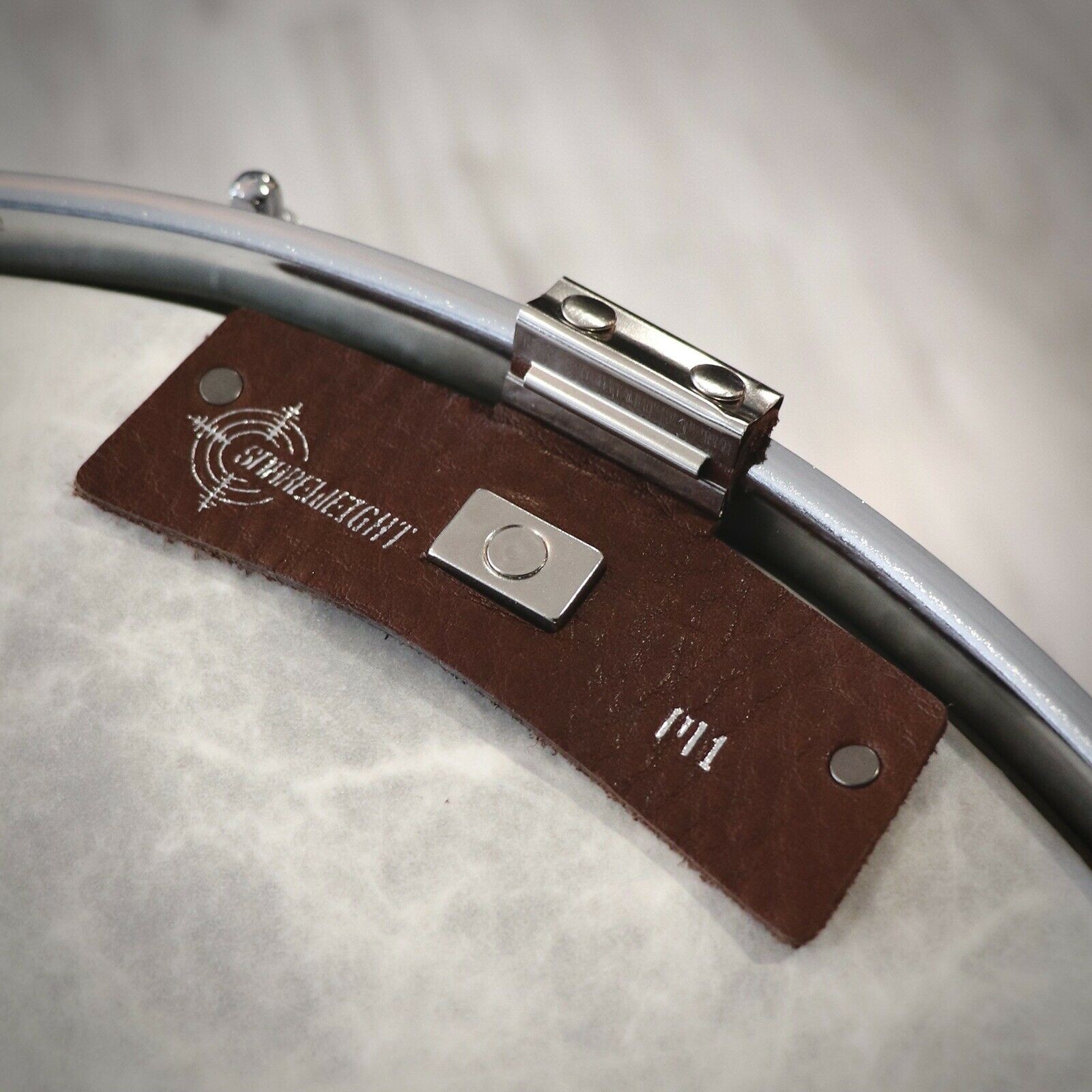 SnareWeight M-1 Brown, Small Adjustable Drum Dampener (M1)