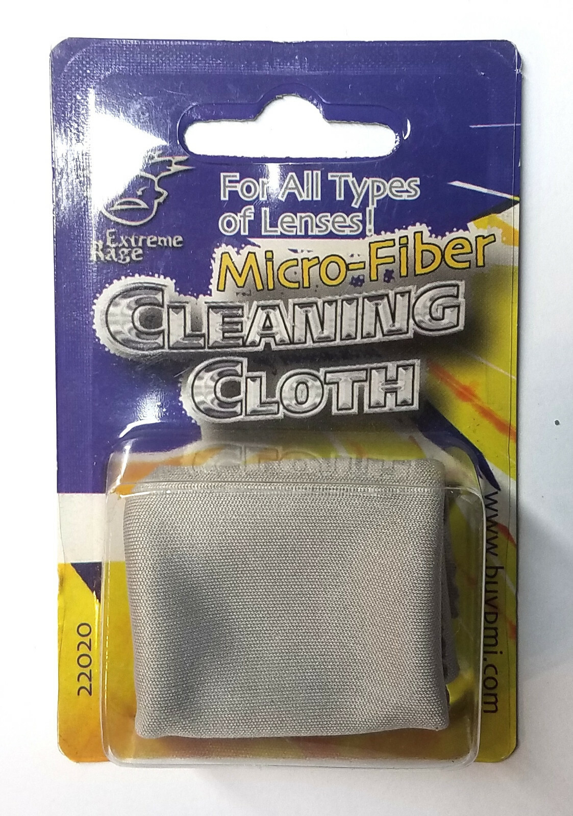 MICRO-FIBER LENS CLEANING CLOTH by Extreme Rage - Micro fiber / New