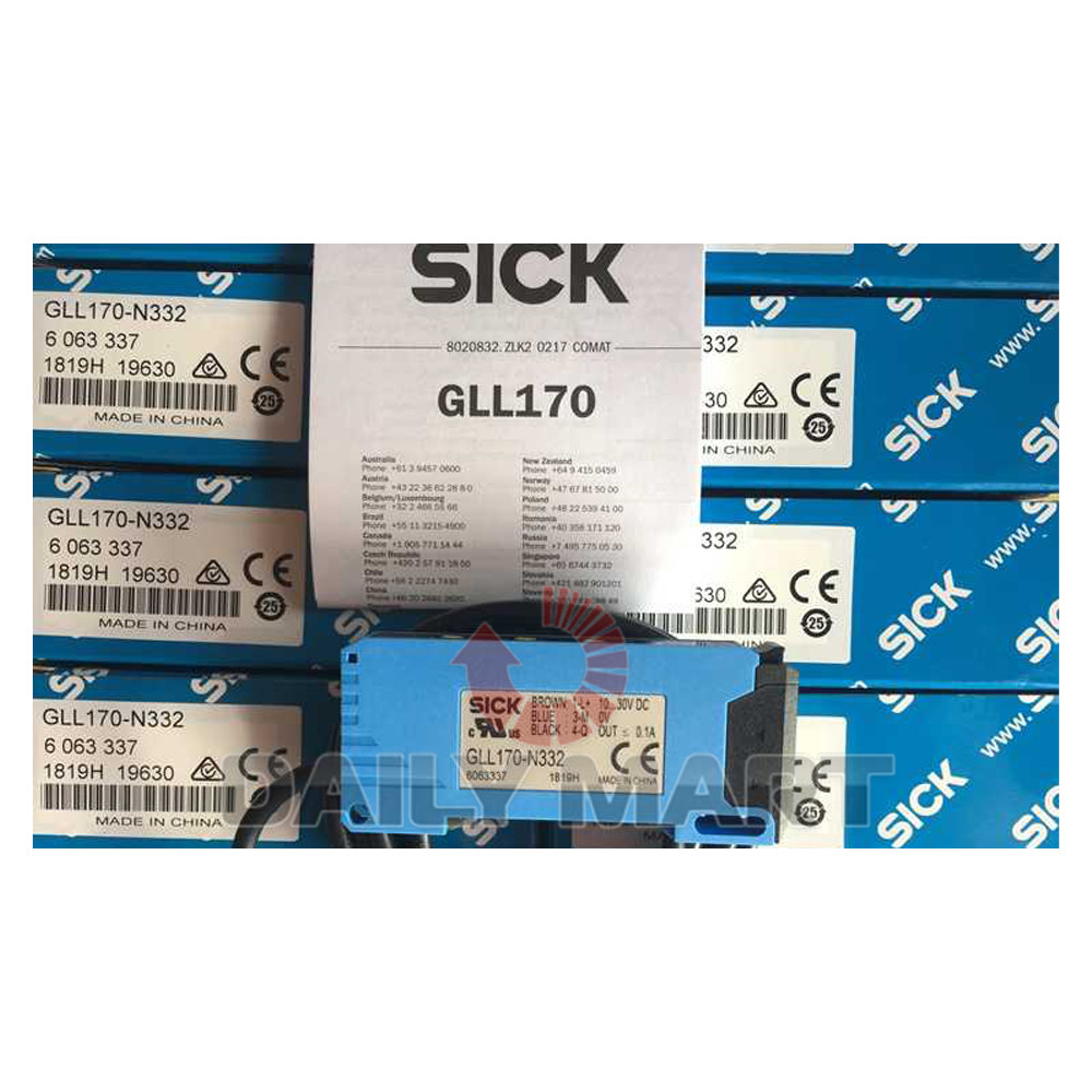 New In Box SICK GLL170-N332 Fiber Optic Sensors and Fibers