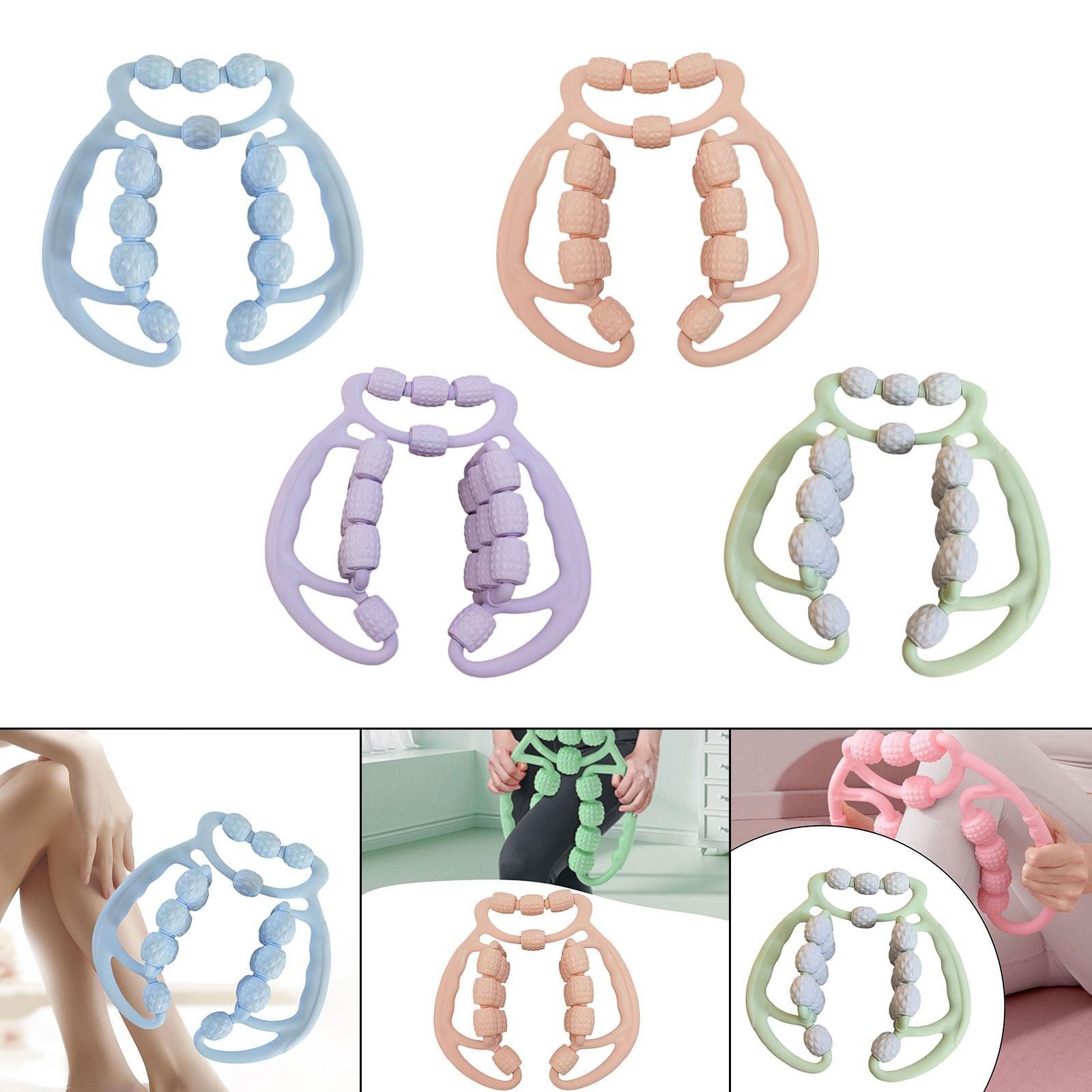 24 Wheels Leg Relax Tight Muscles Versatile Detachable Circular Leg Clamps Press
