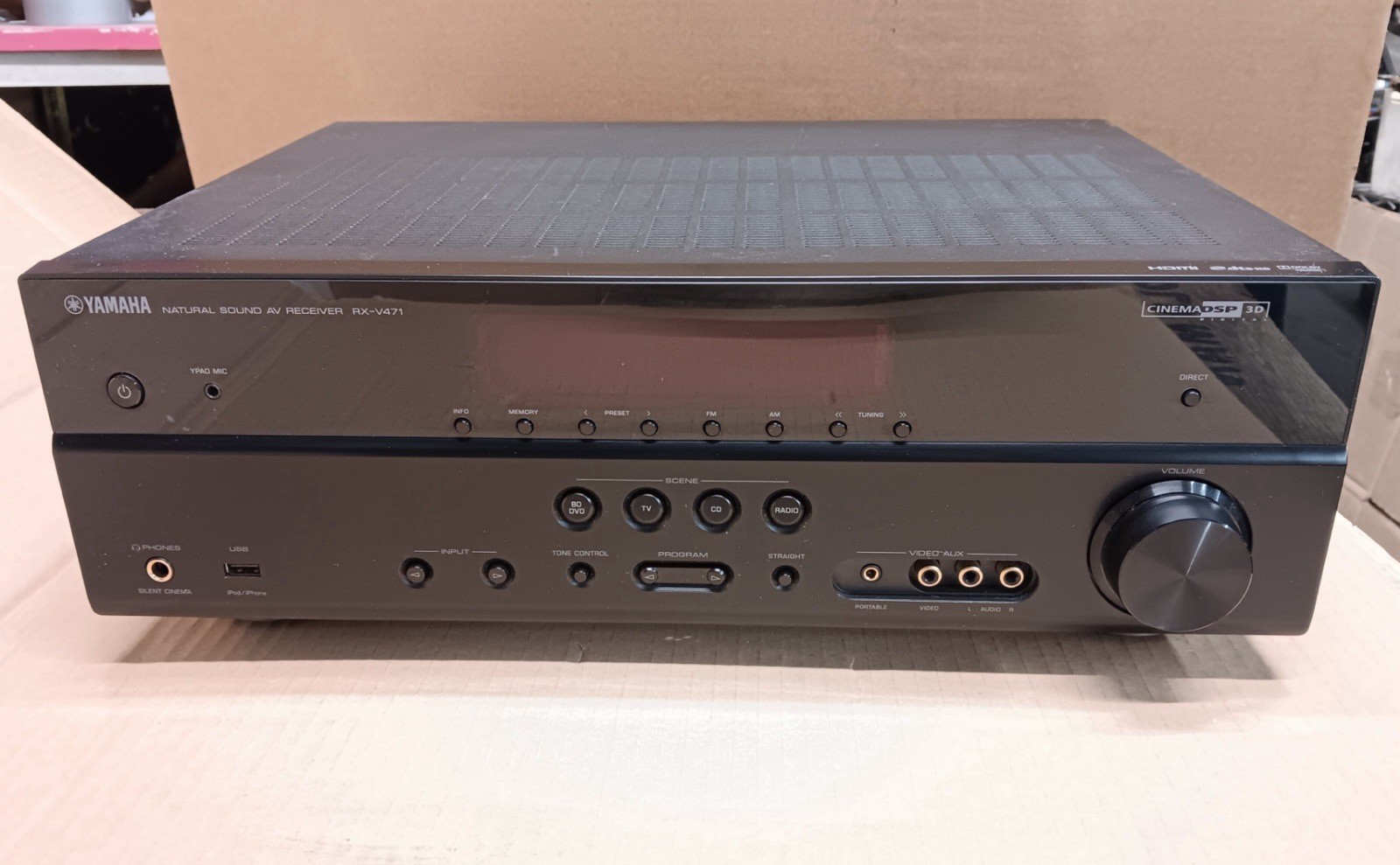Yamaha RX-V471 5.1 Channel Natural Sound Home Theater A/V HDMI Stereo Receiver