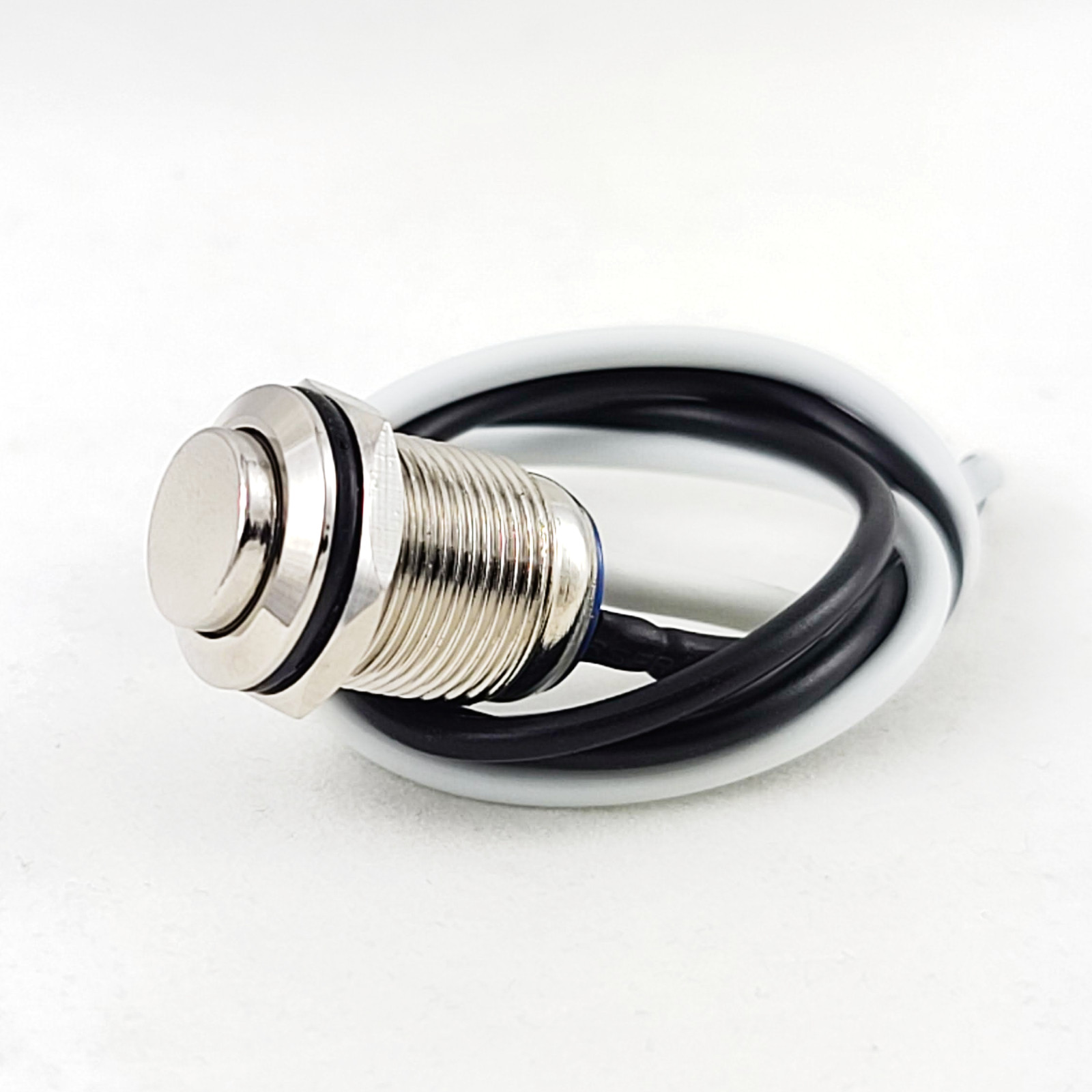 Tesi IDO XL 16MM Metal Momentary Push Button Guitar Kill Switch Nickel Plated
