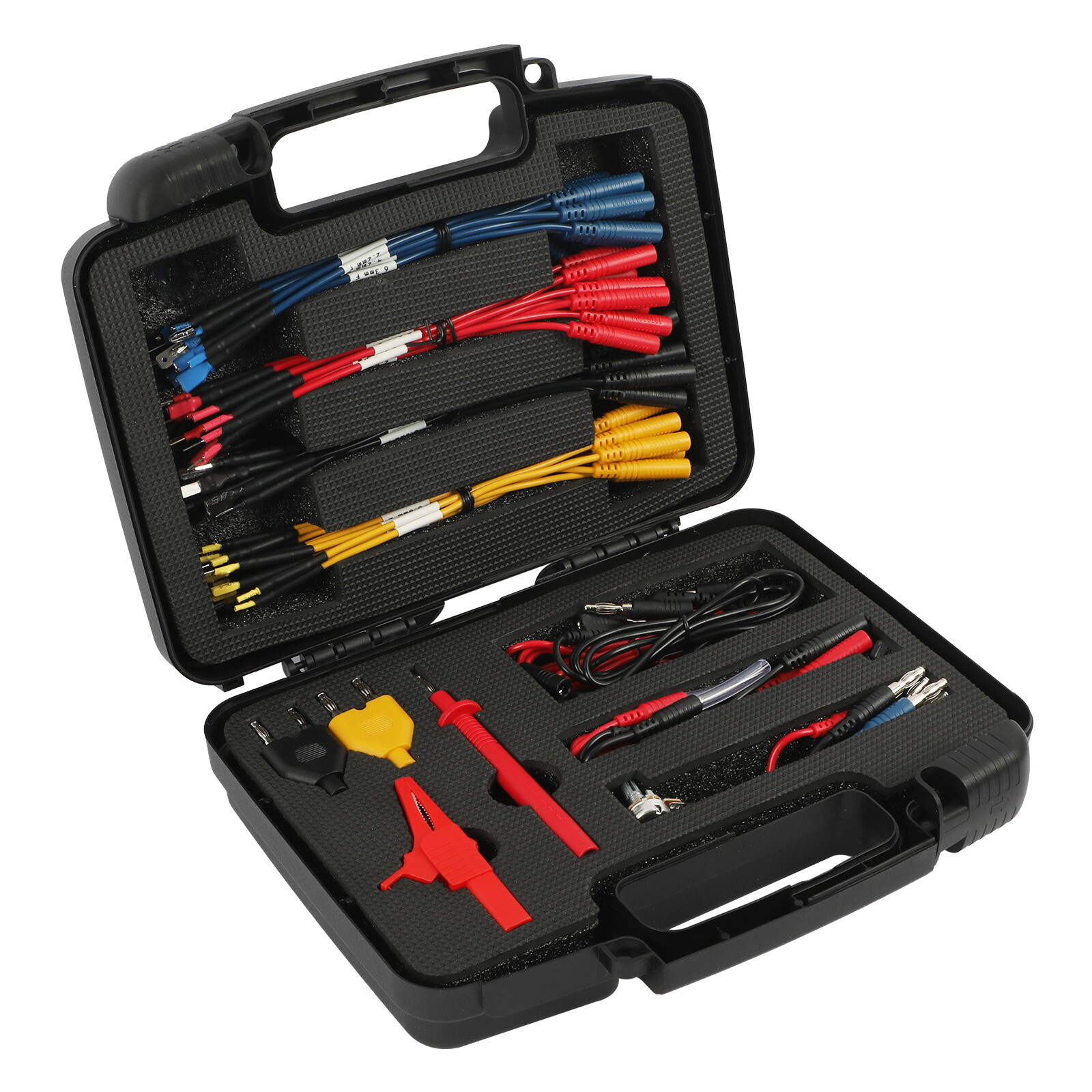 68pc Automotive Multimeter Test Leads Kit Alligator Clip Test Probe Wire Tool US