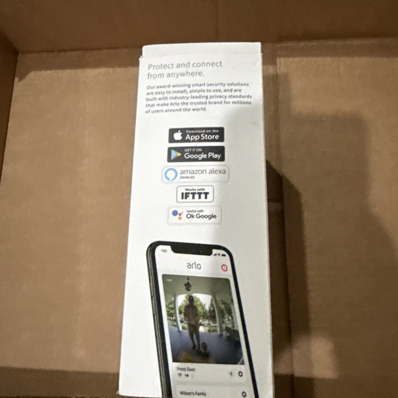 Arlo Essential Wired Battery Video Doorbell Wire-free