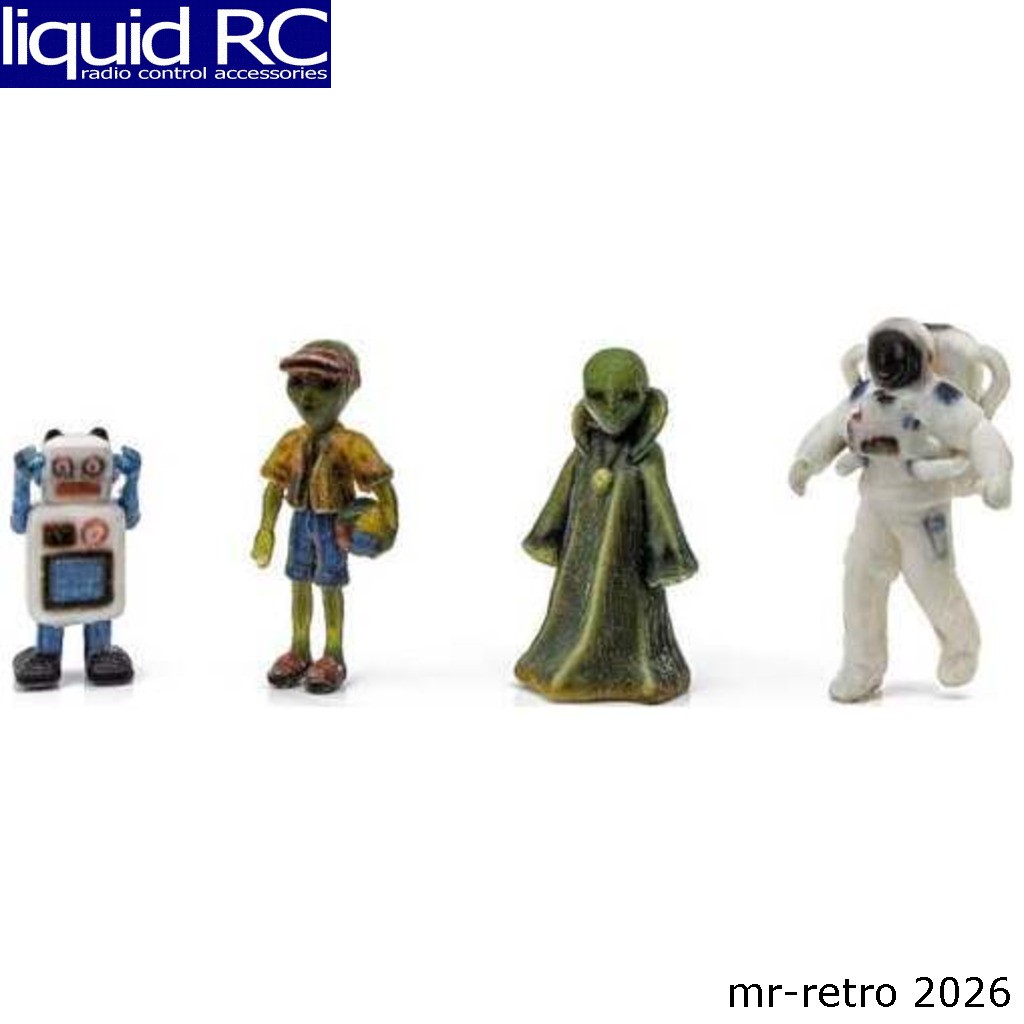 Woodland Scenics A2865 HO Sci-Fi Figures 4 PK