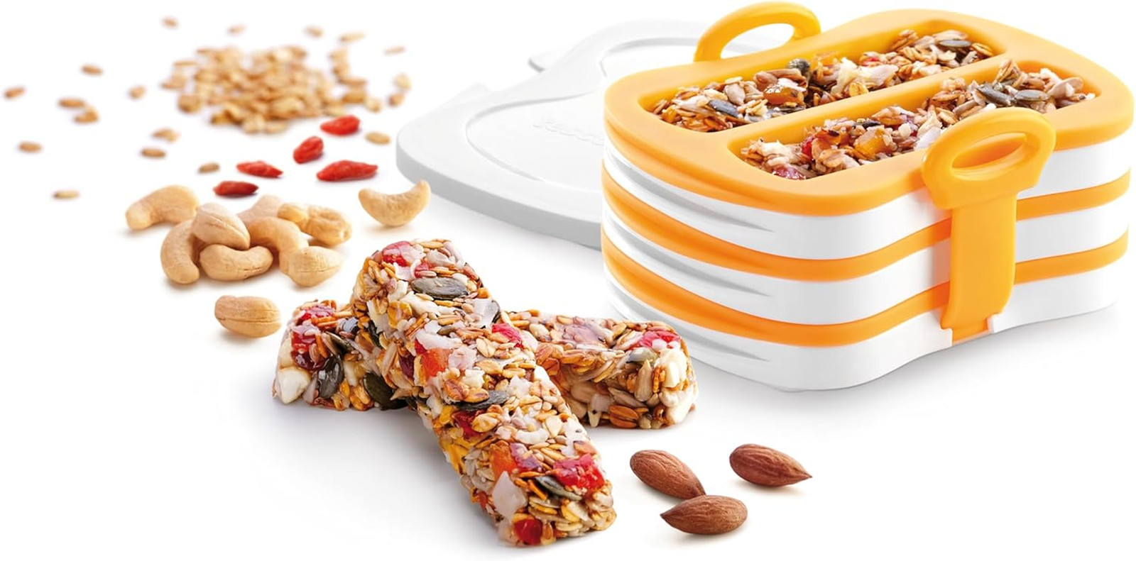 Granola Bar Maker, Press and Mold, for Home Made Bars