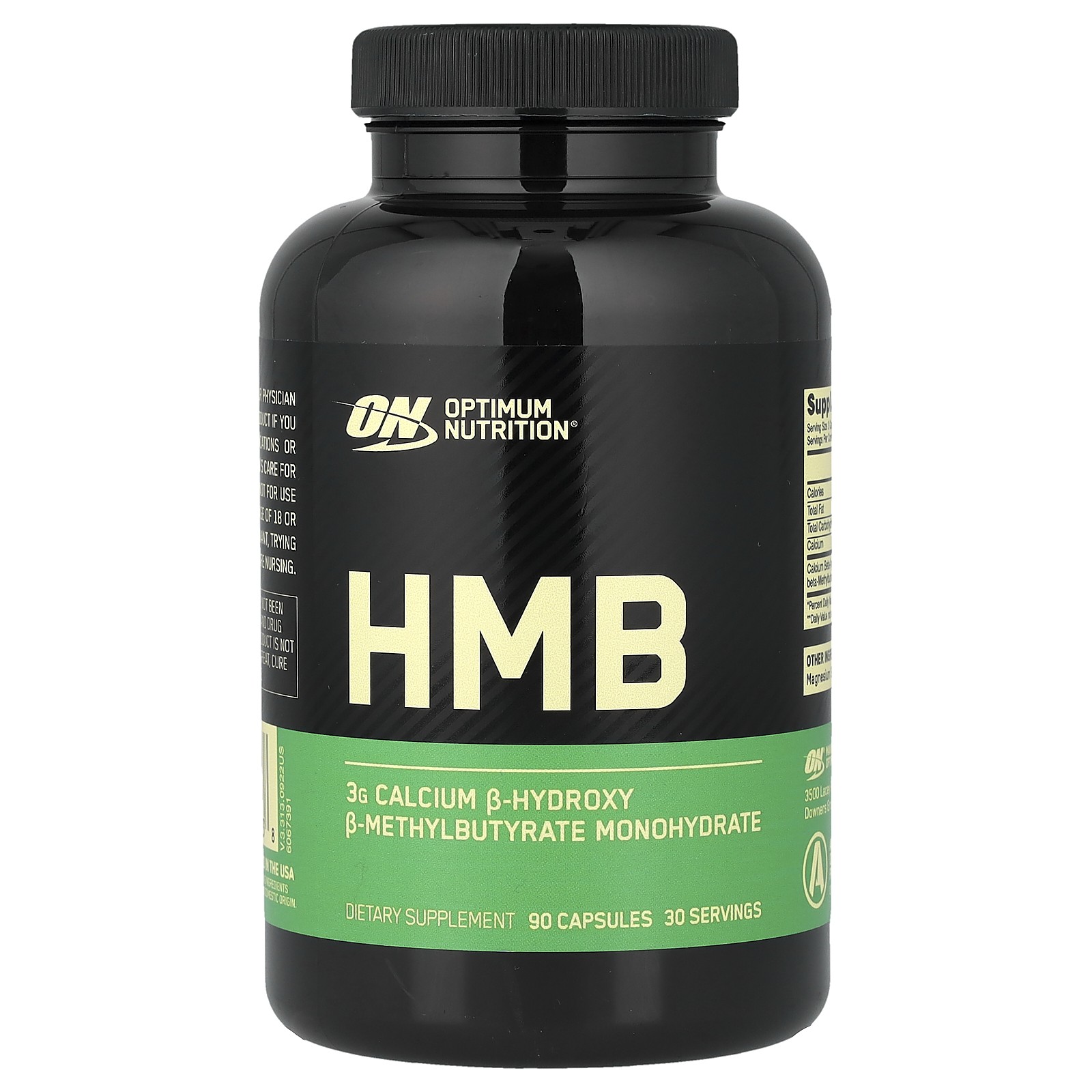 HMB, 90 Capsules (1,000 mg per Capsule)