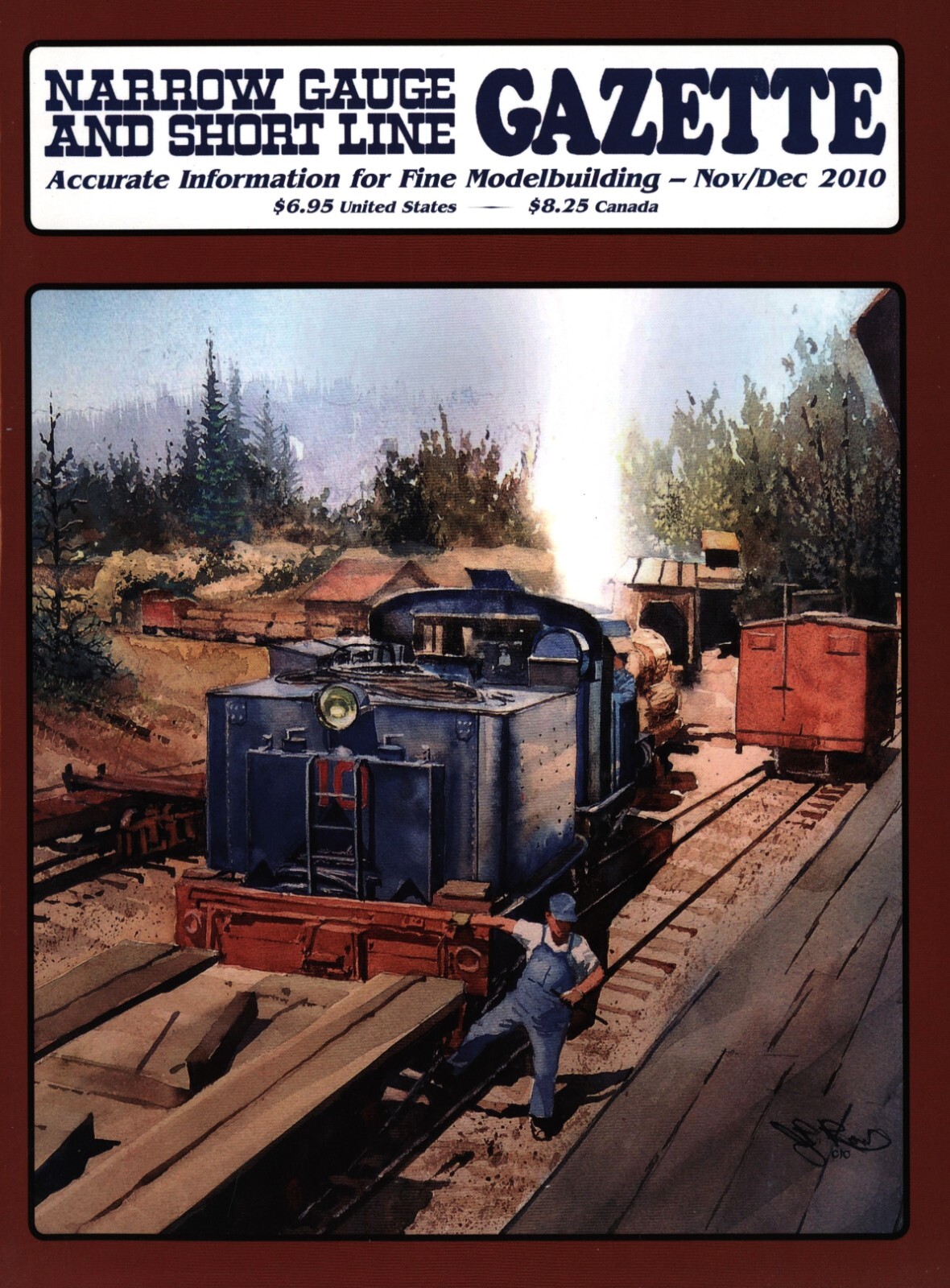 Narrow Gauge Short Line Gazette Magazine Nov/Dec 2010 Rio Grande Southern #20