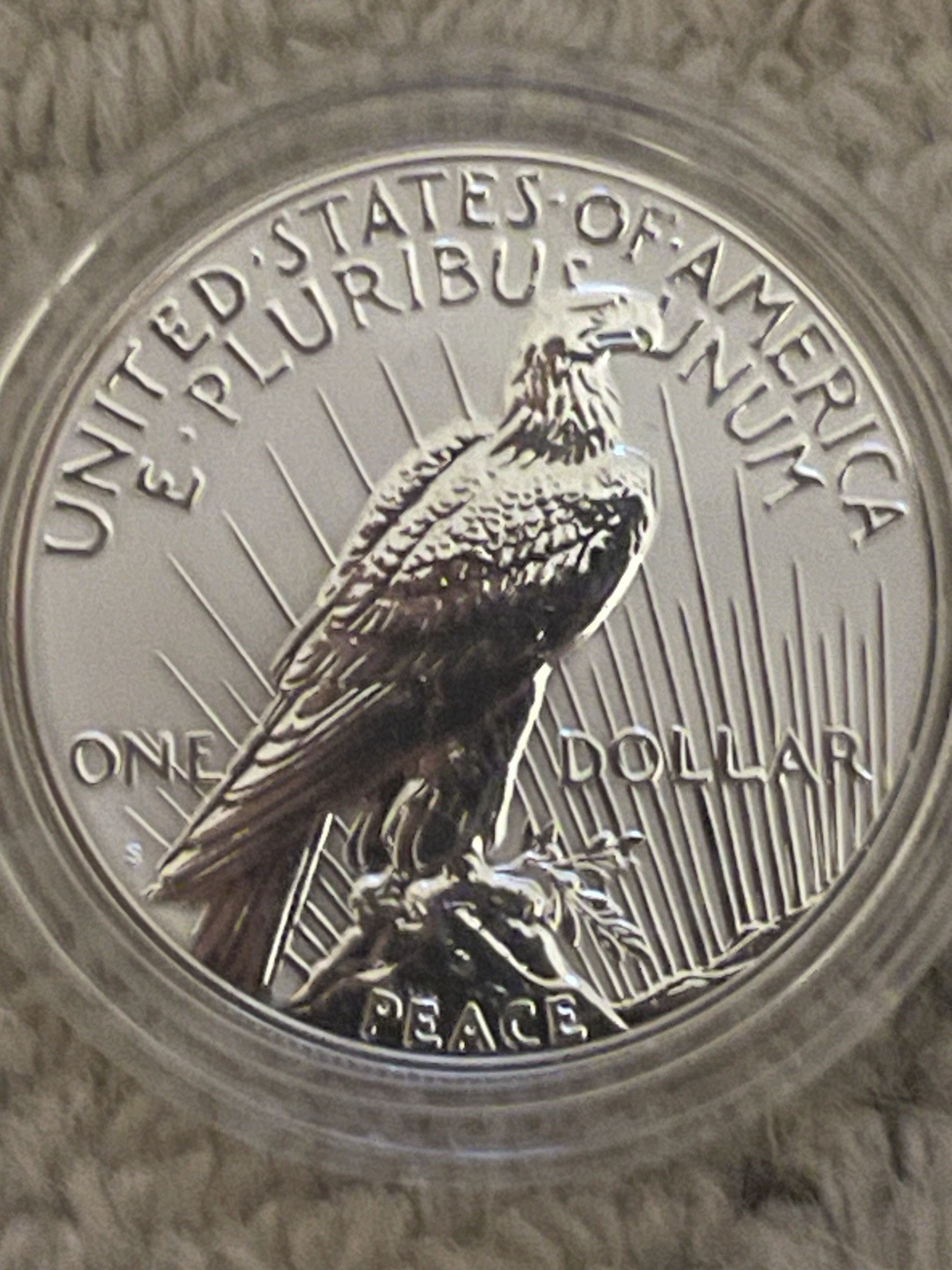 2023-S Peace Dollar Reverse Proof San Francisco Mint In Capsule