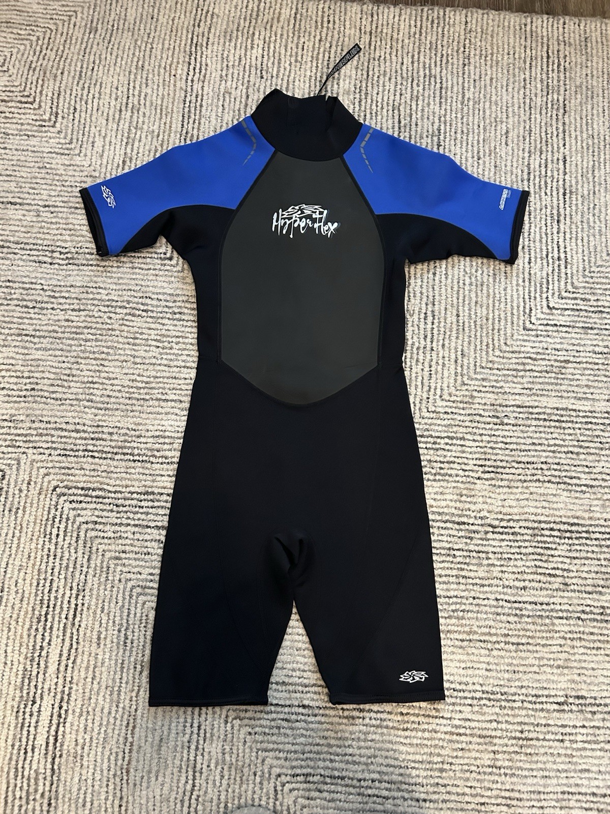 Hyperflex Wetsuits Junior's Access Series 2.5mm Spring Suit Black/Blue 16