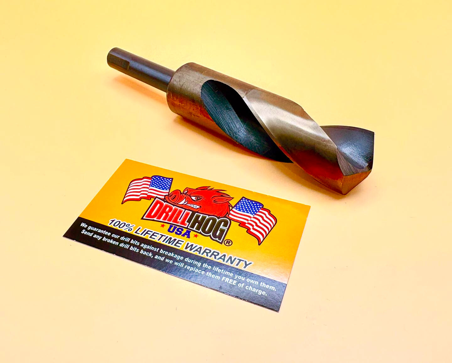 15/16" Drill Bit 15/16" Bit Silver & Deming HI-Moly Drill Hog® Lifetime Warranty