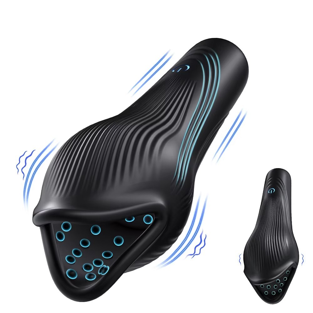 Rechargeable Men’s Personal Massager Stamina Trainer Silicone Wellness Device