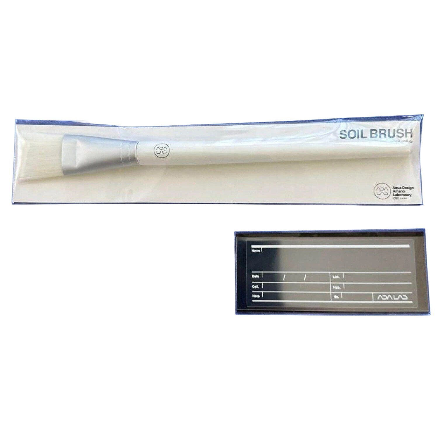 ADA LAB Limited Soil Brush and Label Sticker Aqua Design Amano for Paludarium