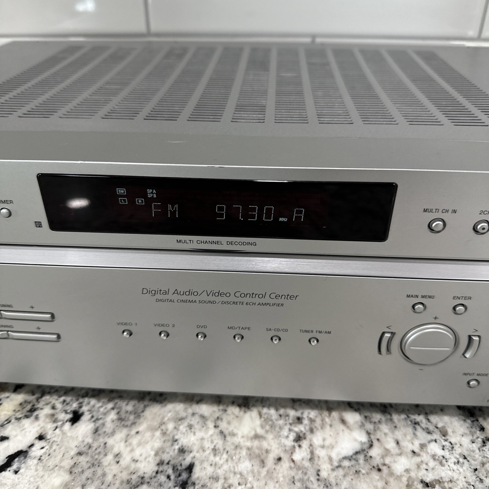 Sony STR-K6800p control center