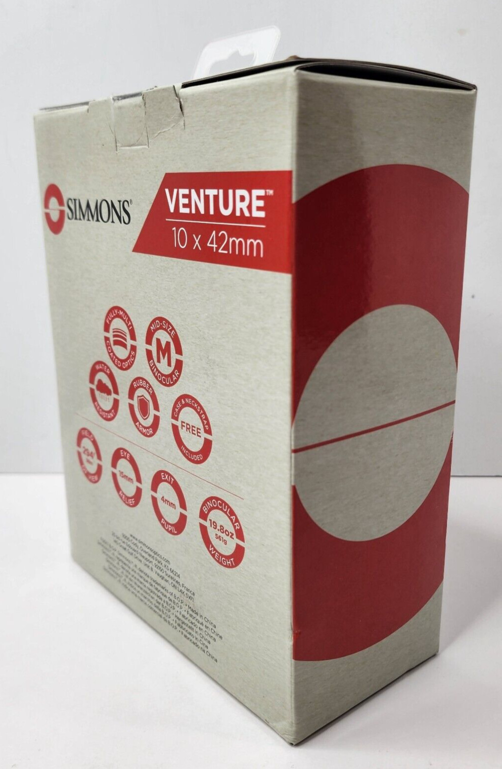Simmons - Venture 10x42mm Multi Function Binoculars - Model #8971042R - New