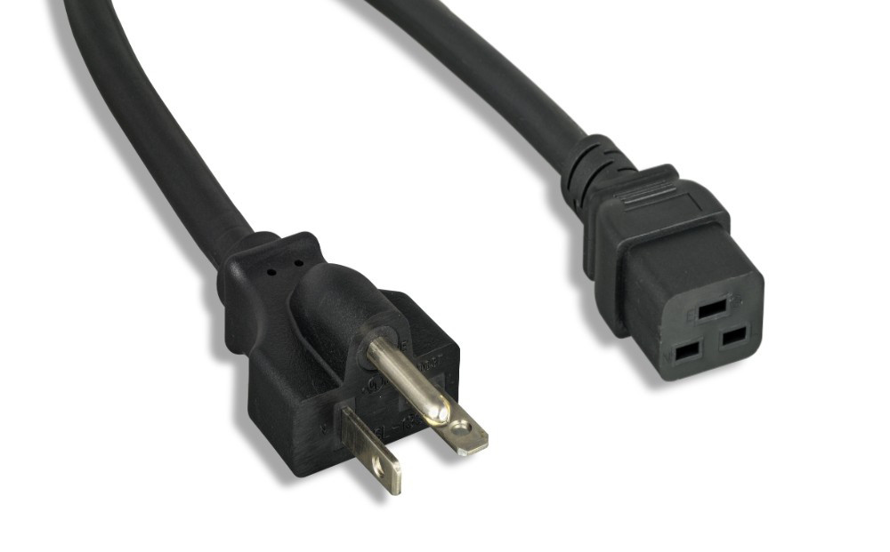RiteAV Heavy Duty Power Cord NEMA 6-20P / C19 12AWG 15FT