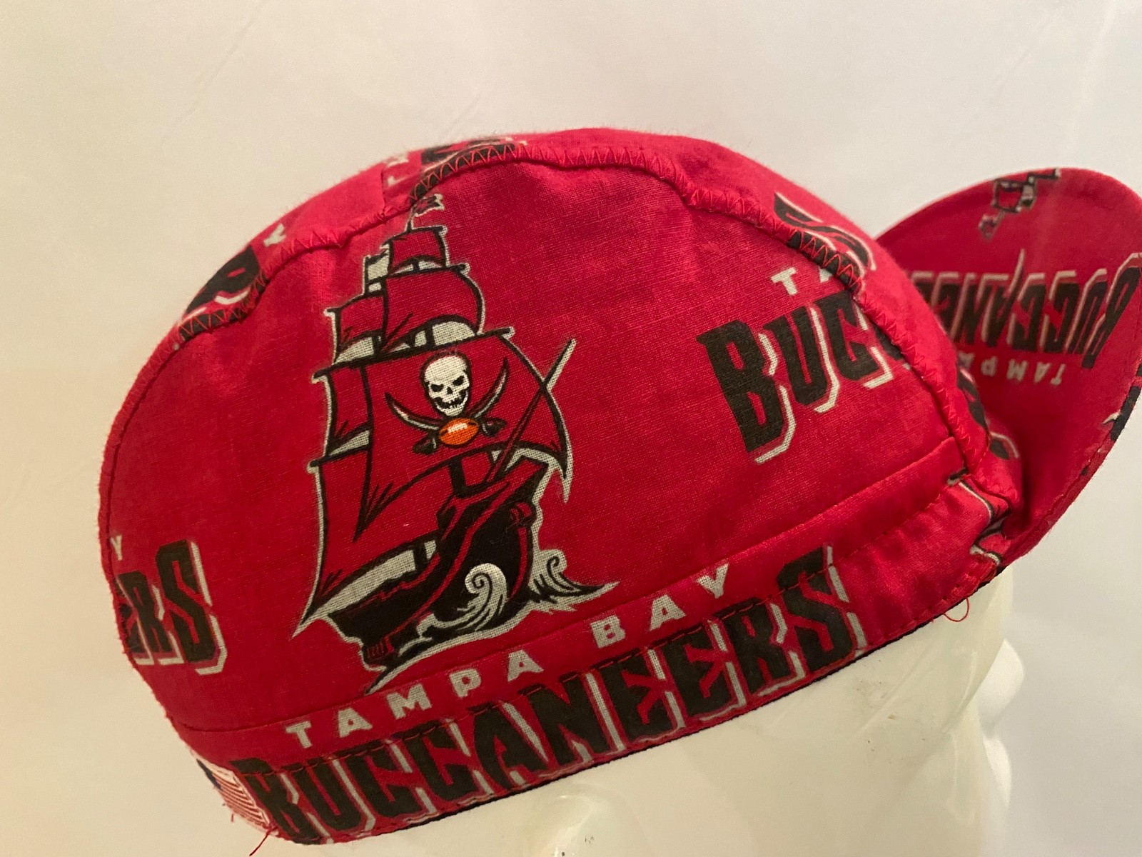 cycling cap Tampa Bay handmade in USA