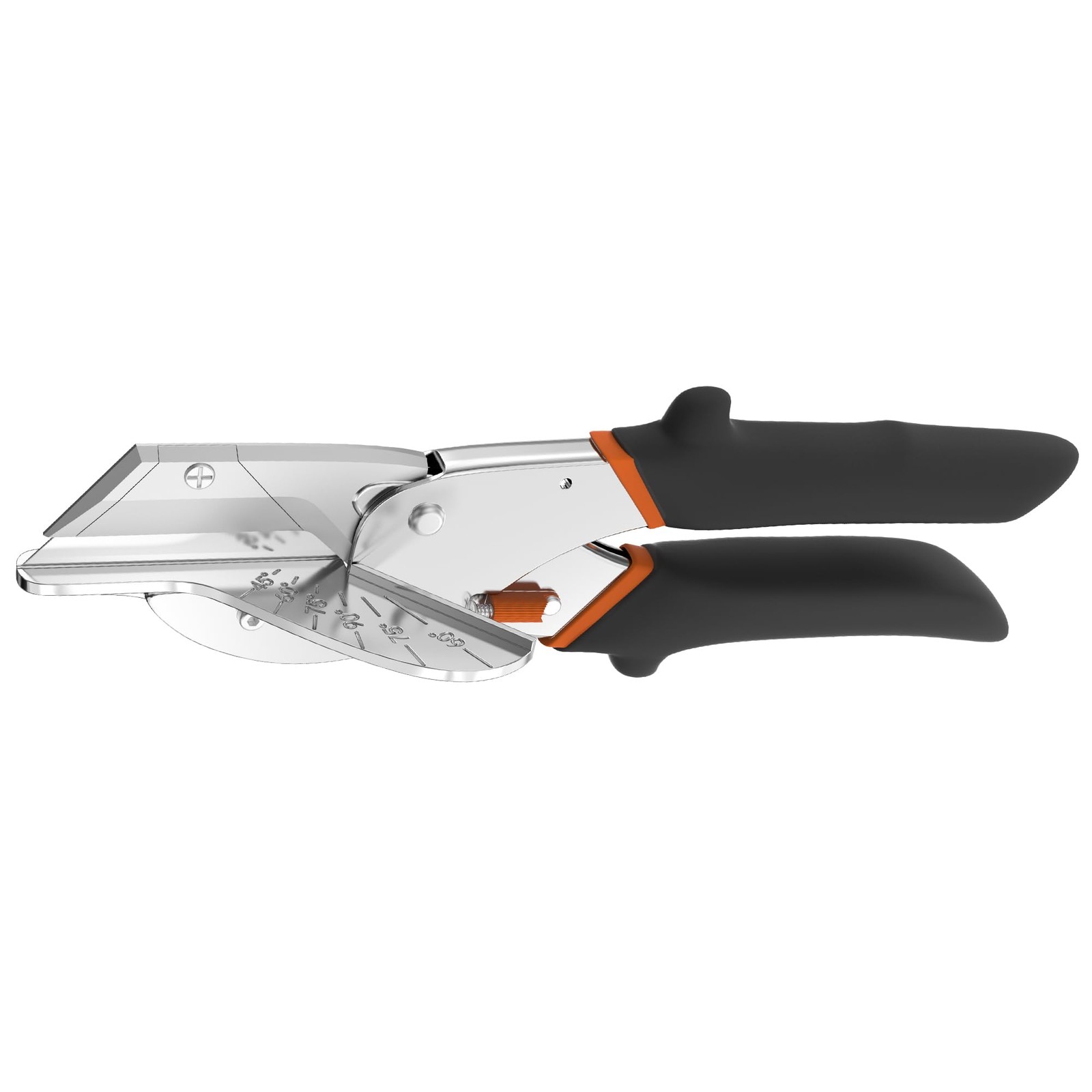 Multi-Angle Miter Shear Cutter with 10 Extra Blades, 45-135 Degree Adjustable...