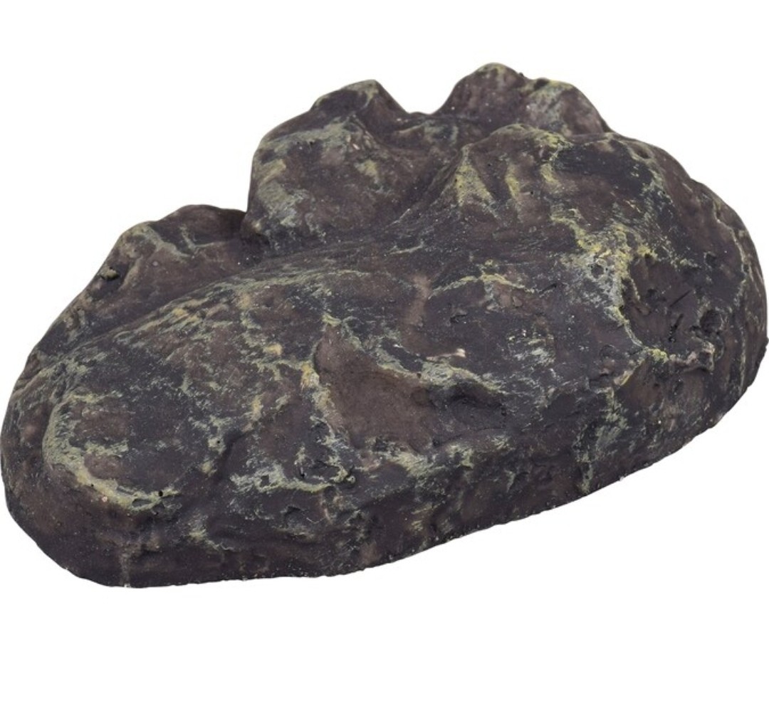 2 Pack Hillman Faux Rock Key Hider•Black Durable Resin Case•2.5"W x 3.5"L [131]