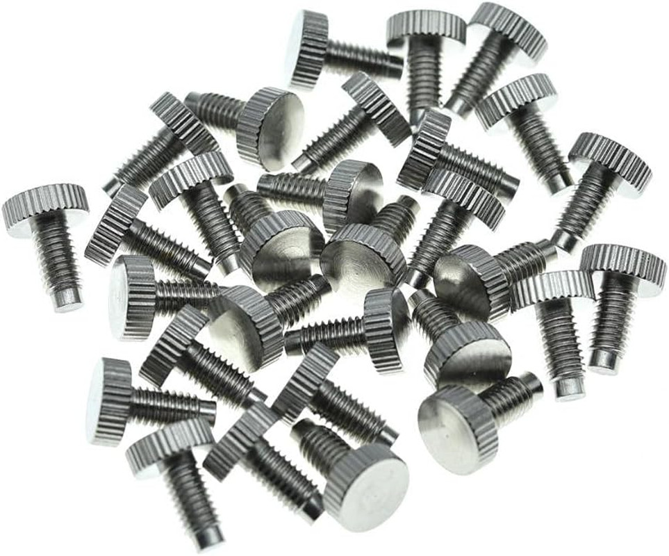 30-Pack Stainless Steel Guitar Tremolo Bridge Fine Tuning Screws Fine Tuner Scre